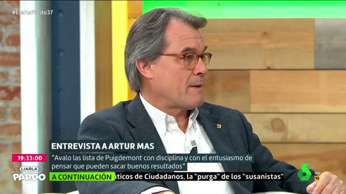 Artur Mas se defiende frente al informe de la Guardia Civil que lo implica en el 1-O: "¿Qué iba a decidir yo?" Artur Mas se defiende frente al informe de la Guardia Civil que lo implica en el 1-O: "¿Qué iba a decidir yo?"