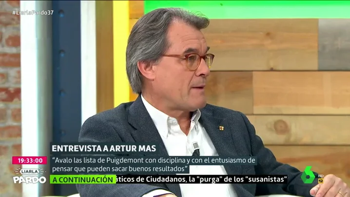 Artur Mas se defiende frente al informe de la Guardia Civil que lo implica en el 1-O: "¿Qué iba a decidir yo?"