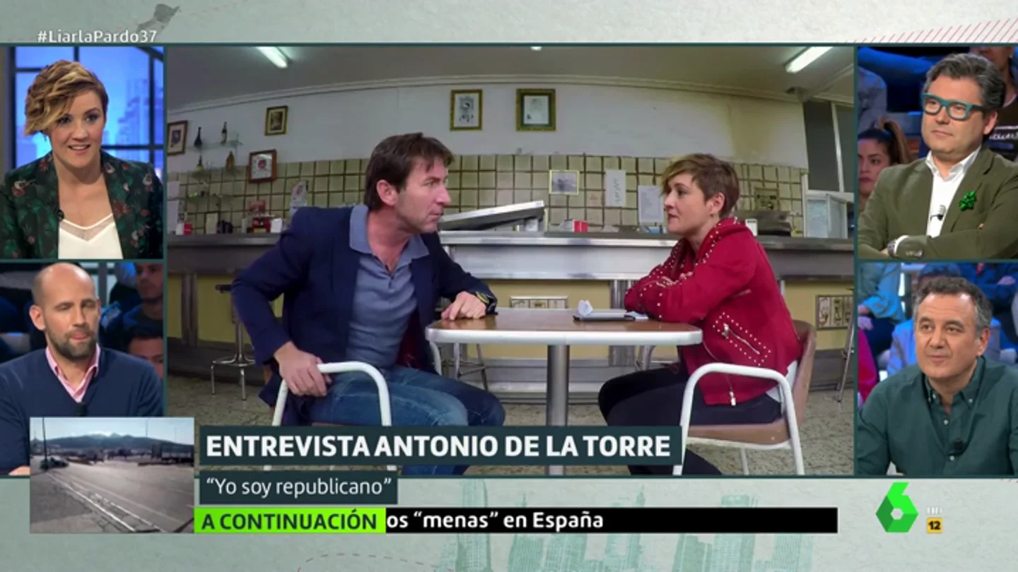 Cristina Pardo entrevista a Antonio de la Torre Cristina Pardo entrevista a Antonio de la Torre