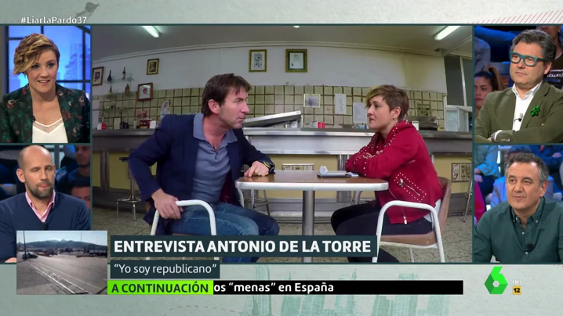Cristina Pardo entrevista a Antonio de la Torre
