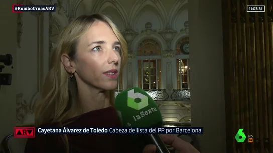 Cayetana Álvarez de Toledo, número uno del PP por Barcelona Cayetana Álvarez de Toledo, número uno del PP por Barcelona