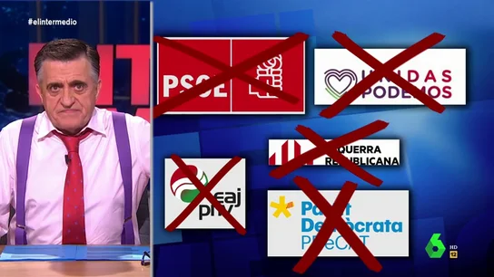 Wyoming, crítico con Albert Rivera: "Para querer ser el 'presidente del diálogo' ya ha vetado al PSOE, a Podemos y a los independentistas" Wyoming, crítico con Albert Rivera: "Para querer ser el 'presidente del diálogo' ya ha vetado al PSOE, a Podemos y a los independentistas"