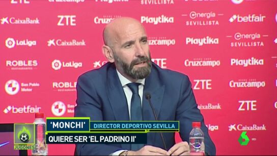 Monchi: "Prometer t&iacute;tulos no es mi estilo, pero el Sevilla va a crecer en todos los aspectos"
