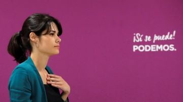 La candidata de Podemos a la Comunidad de Madrid, Isabel Serra