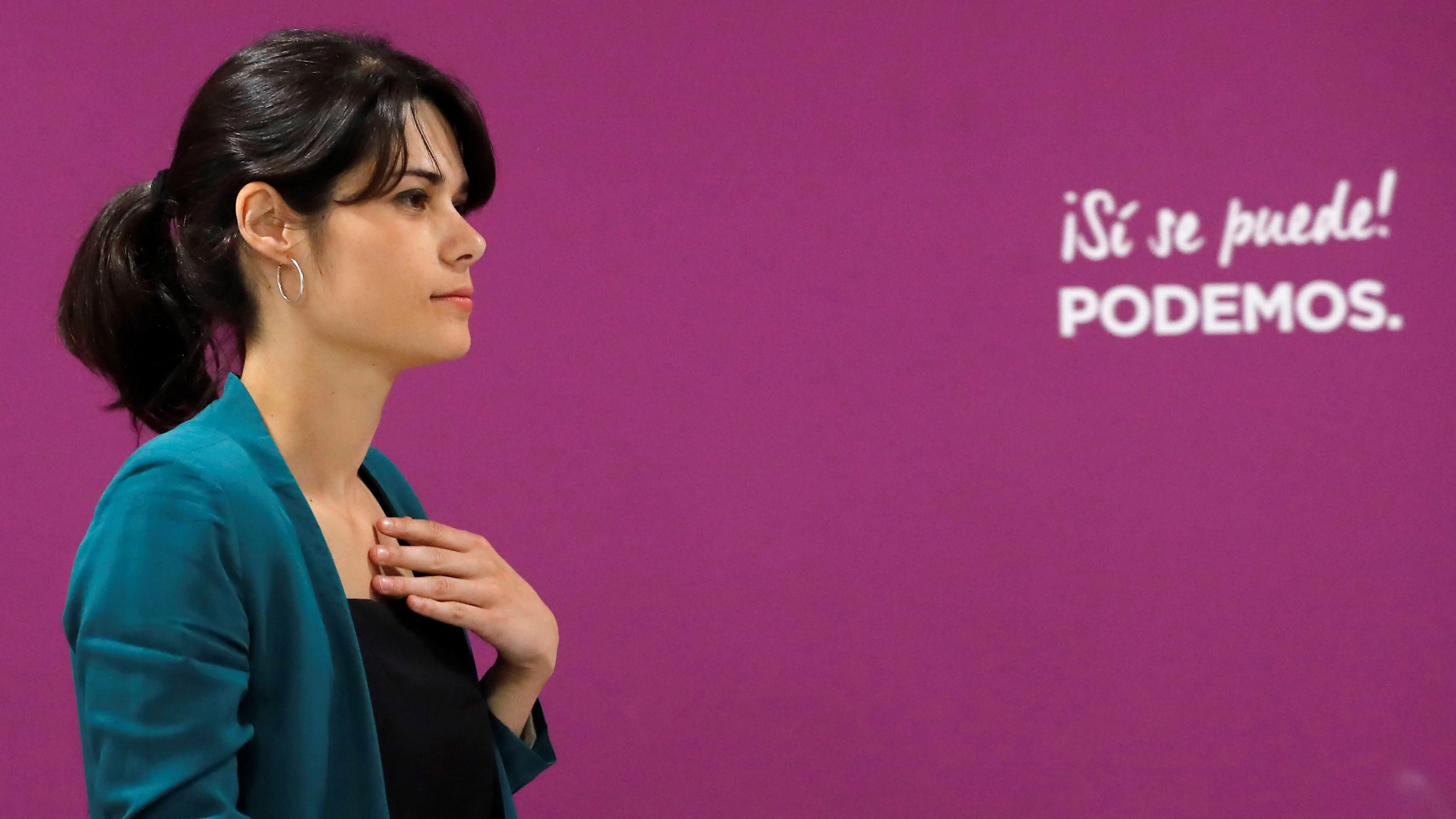 La candidata de Podemos a la Comunidad de Madrid, Isabel Serra