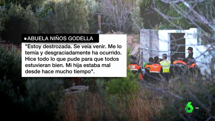 La abuela de los niños asesinados en Godella: "Estoy destrozada, se veía venir. Hice todo lo que pude para que todos estuvieran bien"