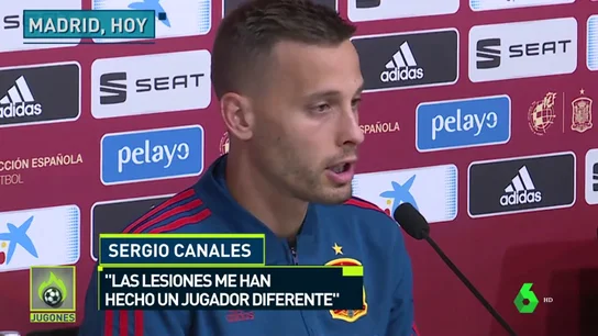 Canales: "Hubo un momento en que sentí que venir a la Selección ya no era un objetivo" Canales: "Hubo un momento en que sentí que venir a la Selección ya no era un objetivo"