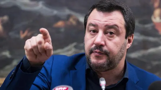 El viceprimer ministro italiano y líder de la Liga, Matteo Salvini El viceprimer ministro italiano y líder de la Liga, Matteo Salvini