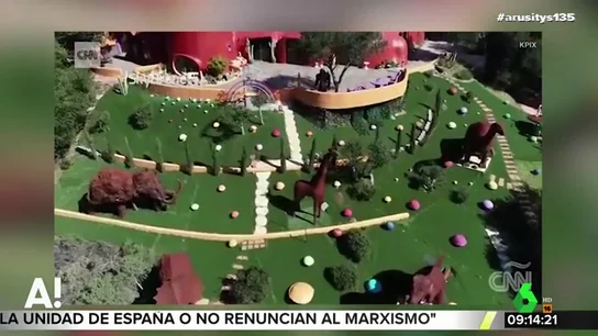 Denuncian a un hombre por construir la casa de 'Los Picapiedra' sobre la falla de San Andrés Denuncian a un hombre por construir la casa de 'Los Picapiedra' sobre la falla de San Andrés