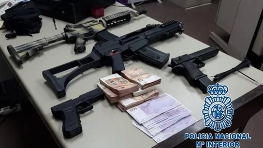Armas incautadas Armas incautadas