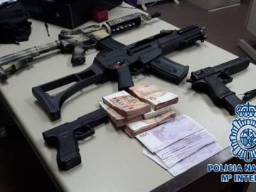 Armas incautadas Armas incautadas