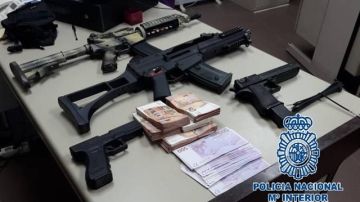 Armas incautadas