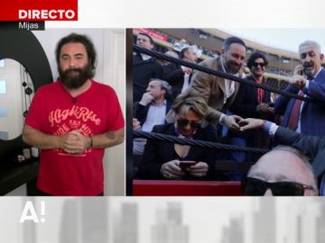 El Sevilla se moja y opina sobre la foto de Abascal, Esteso y Arévalo: "Mis amigos se van a cagar en mi padre cuando oigan lo que voy a decir" El Sevilla se moja y opina sobre la foto de Abascal, Esteso y Arévalo: "Mis amigos se van a cagar en mi padre cuando oigan lo que voy a decir"