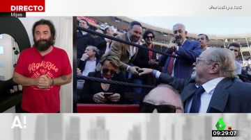 El Sevilla se moja y opina sobre la foto de Abascal, Esteso y Arévalo: "Mis amigos se van a cagar en mi padre cuando oigan lo que voy a decir"