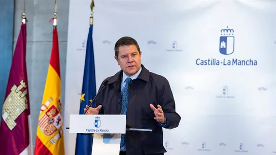 El presidente de Castilla-La Mancha, Emiliano García-Page El presidente de Castilla-La Mancha, Emiliano García-Page