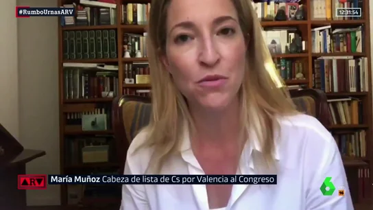 María Muñoz, número uno de Ciudadanos por Valencia María Muñoz, número uno de Ciudadanos por Valencia