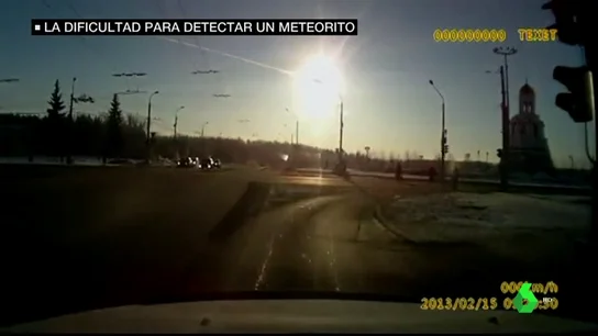 La dificultad (y poca probabilidad) de detectar un meteorito La dificultad (y poca probabilidad) de detectar un meteorito