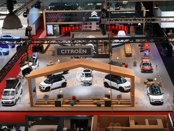 Stand de Citroën en el Salón de Ginebra Stand de Citroën en el Salón de Ginebra