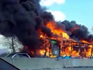 Ataque a un autobús de menores Ataque a un autobús de menores