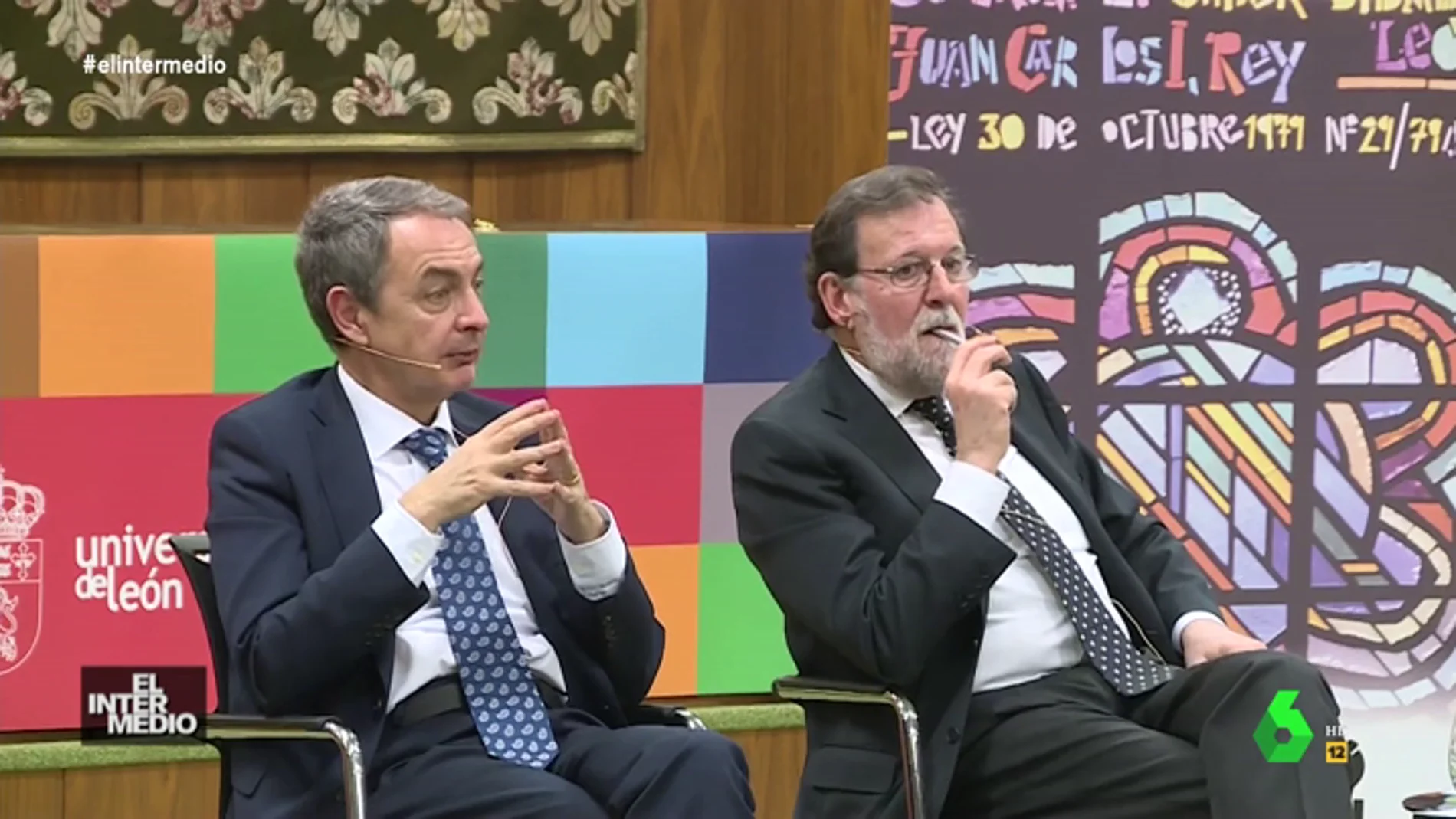 #VídeosManipulados: Zapatero y Rajoy ejercen de asesores del amor en su última conferencia