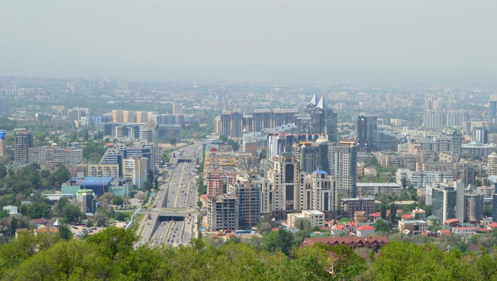 Almaty, capital de Kazajistán