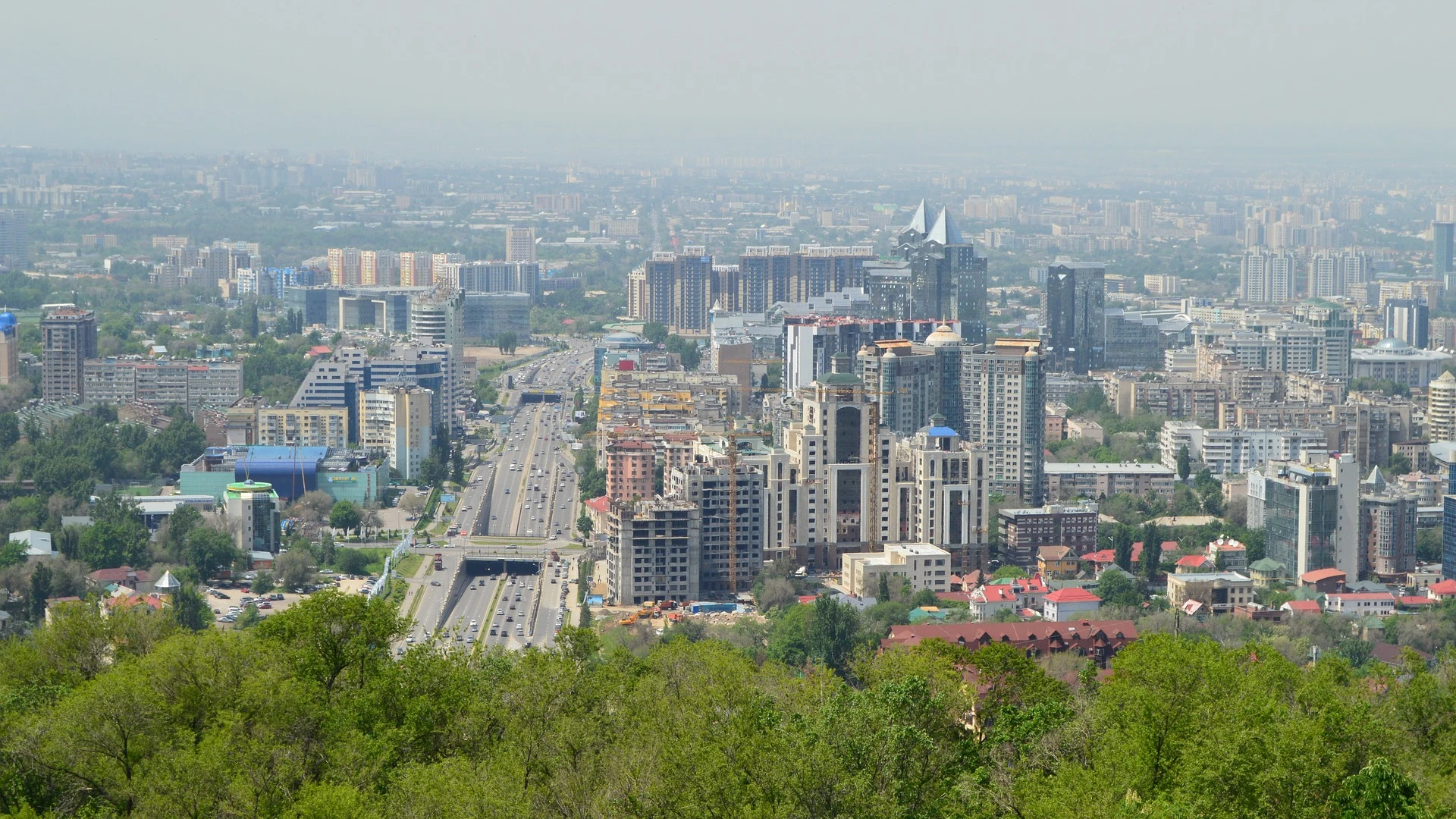 Almaty, capital de Kazajistán