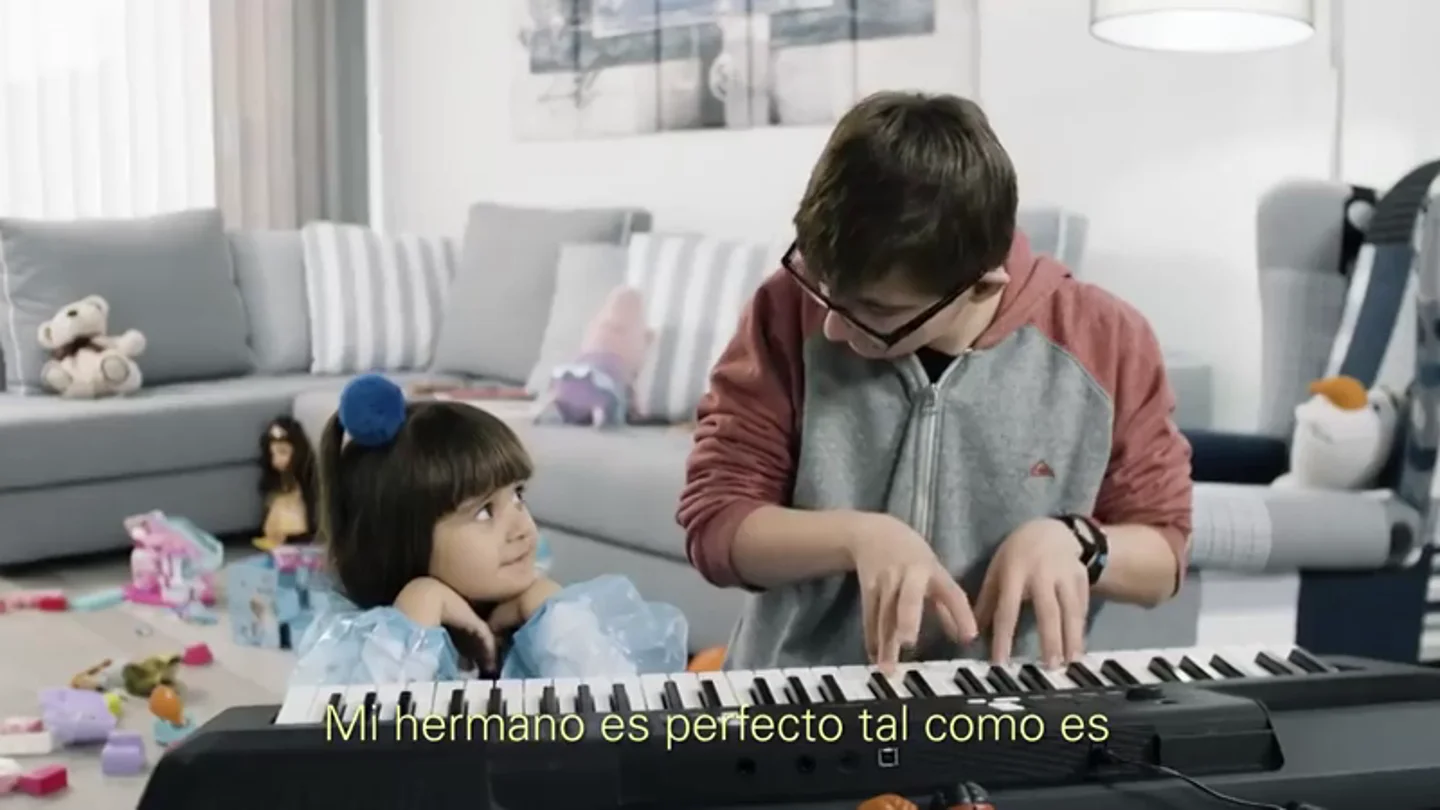 El síndrome de Down visto con los ojos de una niña de cuatro años El síndrome de Down visto con los ojos de una niña de cuatro años