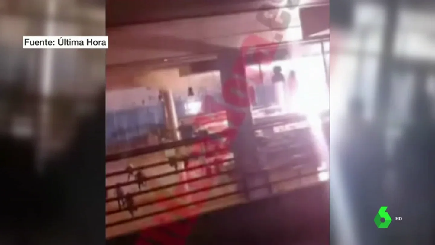 Explosión en un vagón en la estación de Palma No hay que lamentar heridos