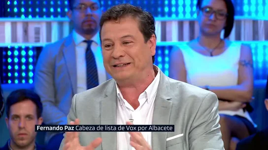 Fernando Paz (Vox) Fernando Paz (Vox) se reafirma en su homofobia: "Una pareja gay con un niño no es una familia natural"
