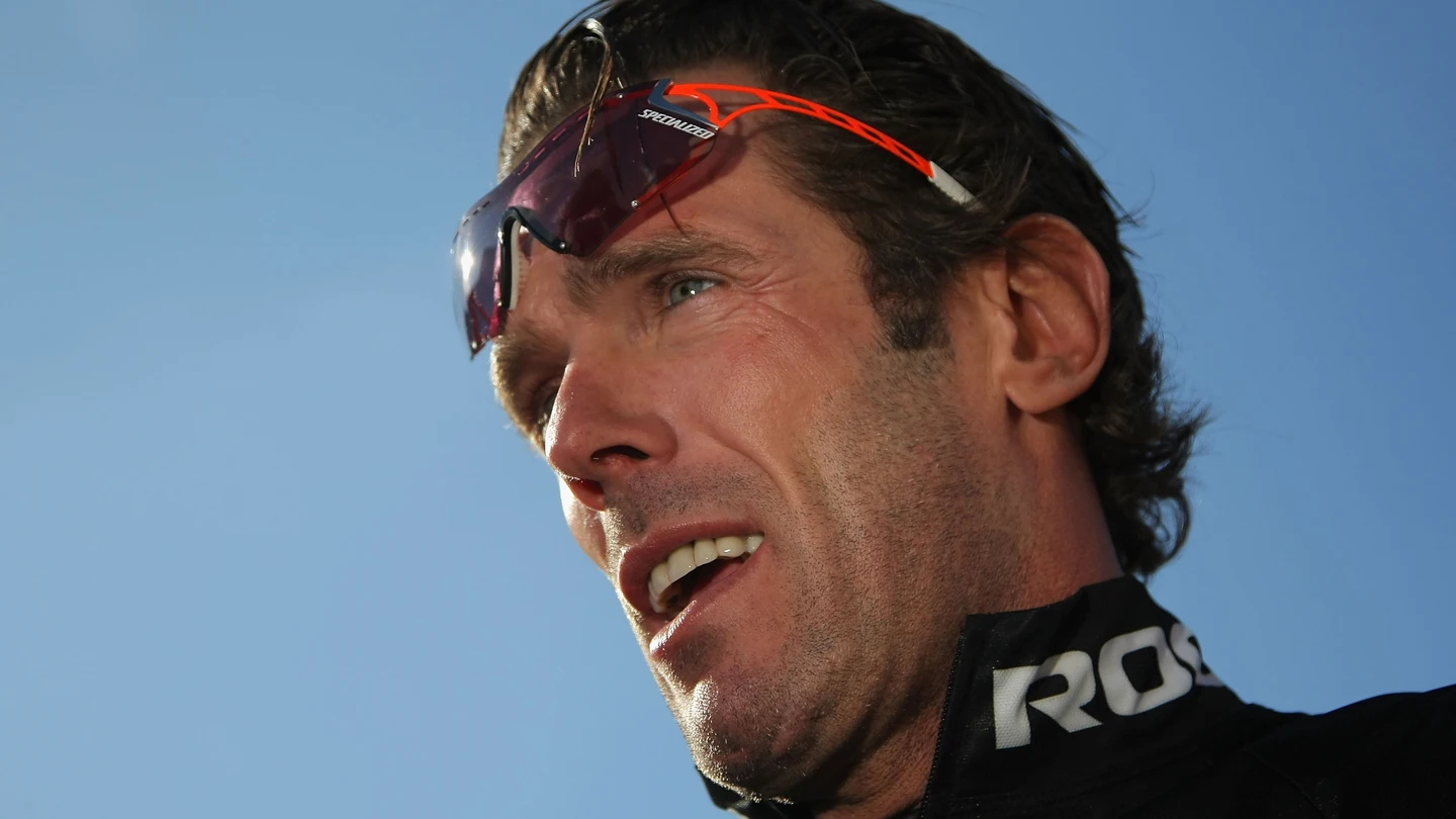 El exciclista Mario Cipollini El exciclista Mario Cipollini