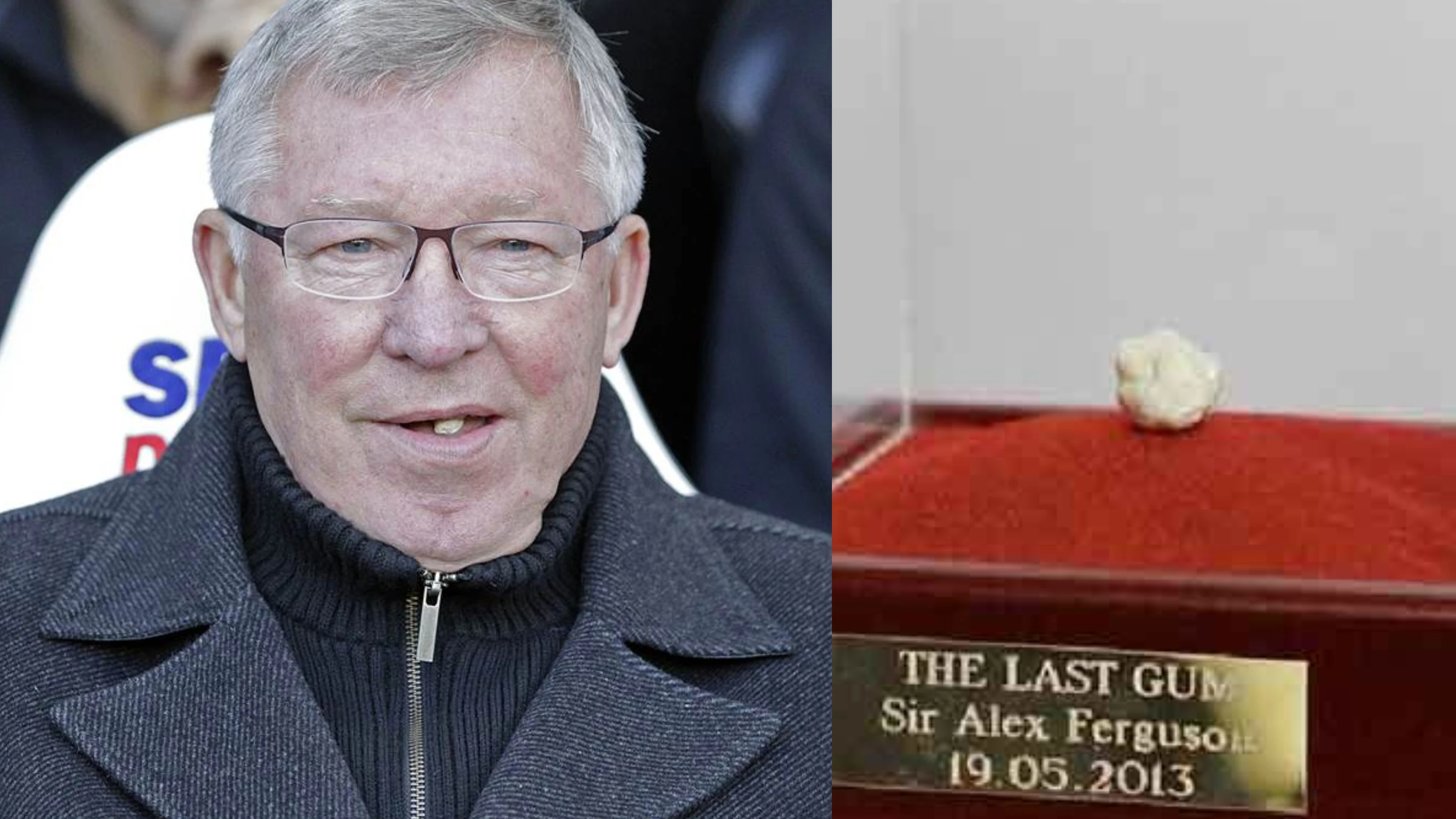 Subastan el último chicle de Alex Ferguson