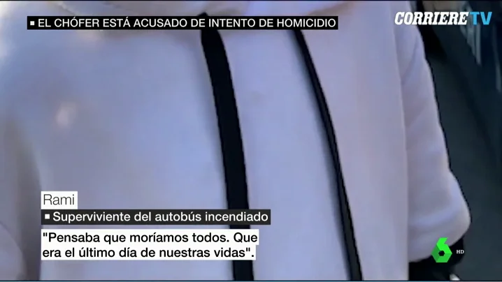 La llamada de Rami que alertó del secuestro a su autobús escolar