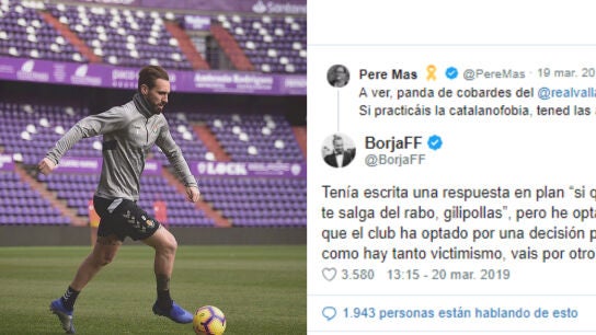 Borja, jugador del Valladolid