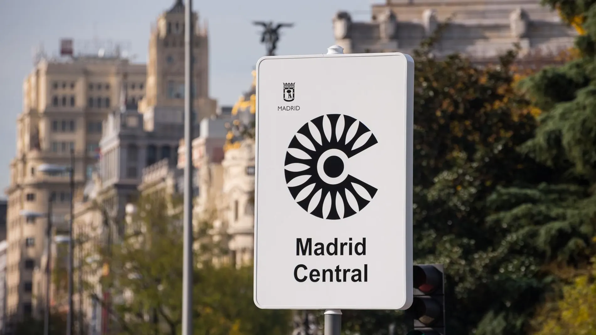 Señal de Madrid Central 