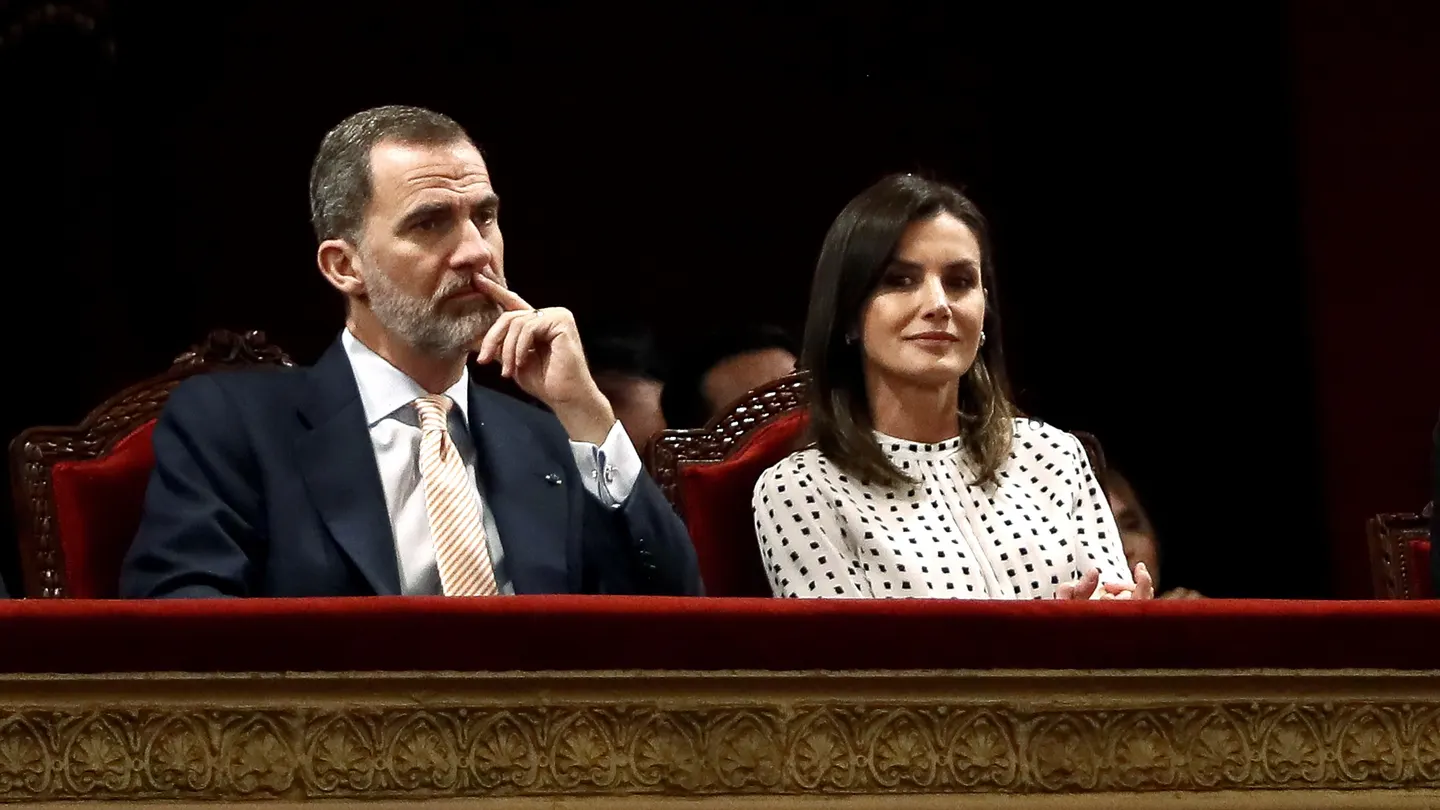 Los reyes Felipe VI y Letizia, durante la sesión inaugural del VIII Congreso Internacional de la Lengua Española Los reyes Felipe VI y Letizia, durante la sesión inaugural del VIII Congreso Internacional de la Lengua Española