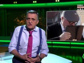 La reflexión de Wyoming sobre la "policía patriótica" y el caso Villarejo: "No defendían a la patria, atacaban a la democracia, nos atacaban a todos" La reflexión de Wyoming sobre la "policía patriótica" y el caso Villarejo: "No defendían a la patria, atacaban a la democracia, nos atacaban a todos"