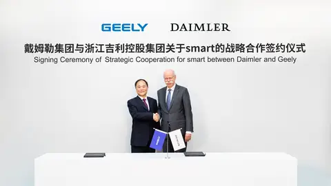 Acuerdo entre Daimler y Geely Acuerdo entre Daimler y Geely