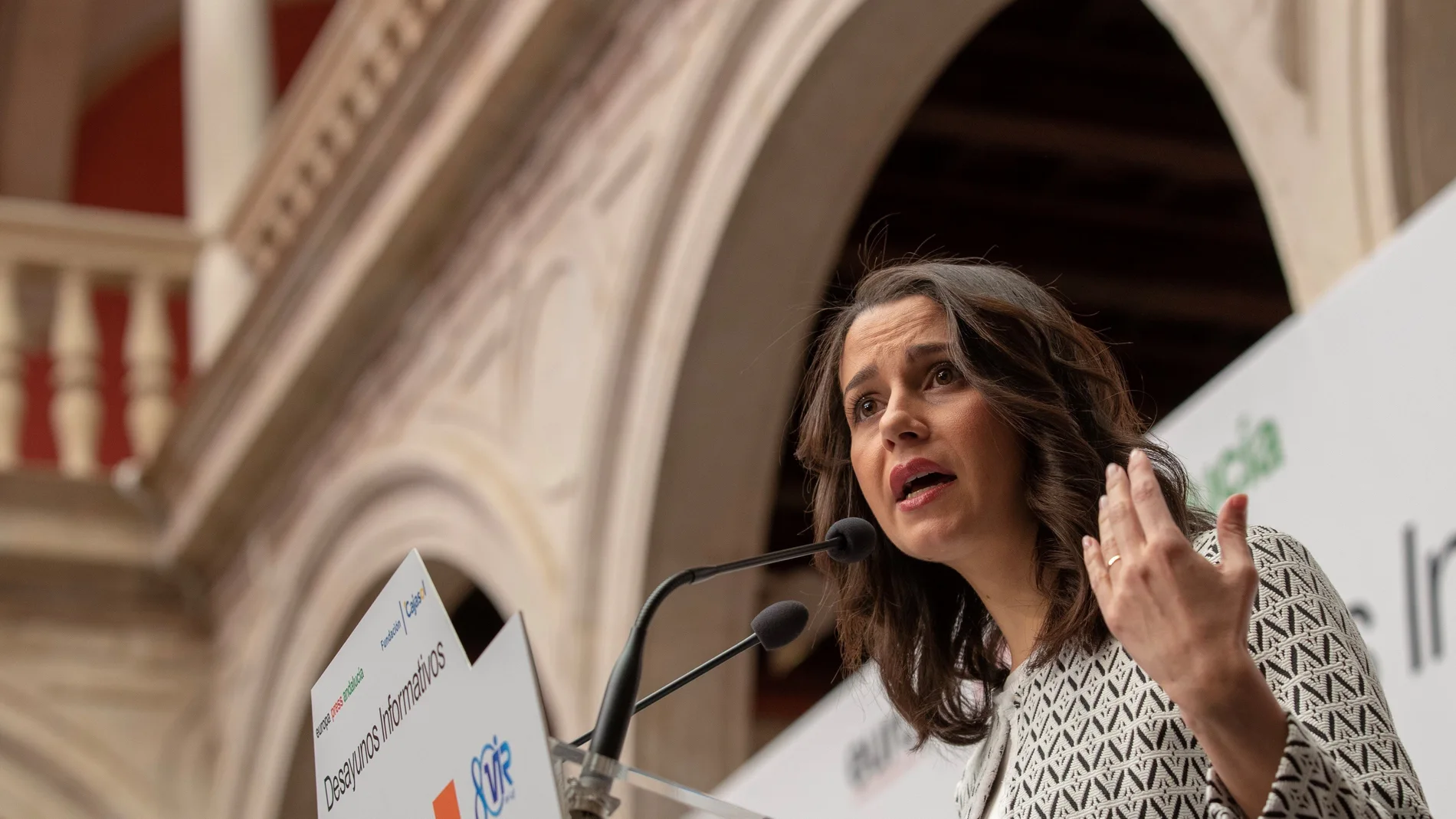 La portavoz de la Ejecutiva nacional de Ciudadanos, Inés Arrimadas