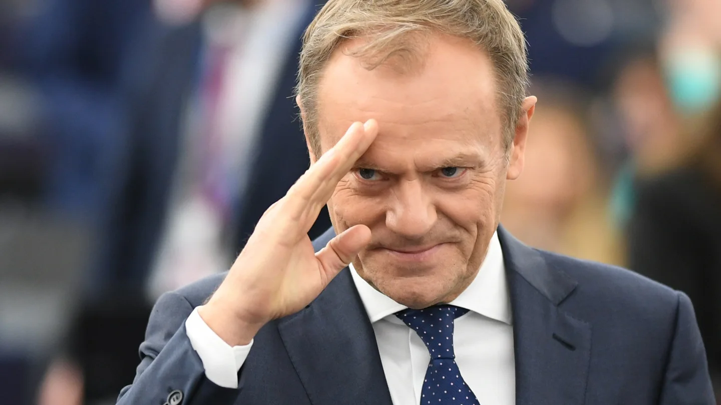 El presidente del Consejo Europeo, Donald Tusk El presidente del Consejo Europeo, Donald Tusk