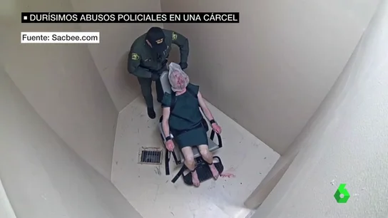 Duras imágenes de abusos policiales a un preso en Alabama Duras imágenes de abusos policiales a un preso en Alabama