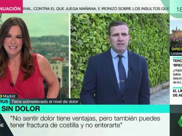 El hombre español que no siente dolor: "Me rompí un dedo y no me enteré hasta un mes después" El hombre español que no siente dolor: "Me rompí un dedo y no me enteré hasta un mes después"