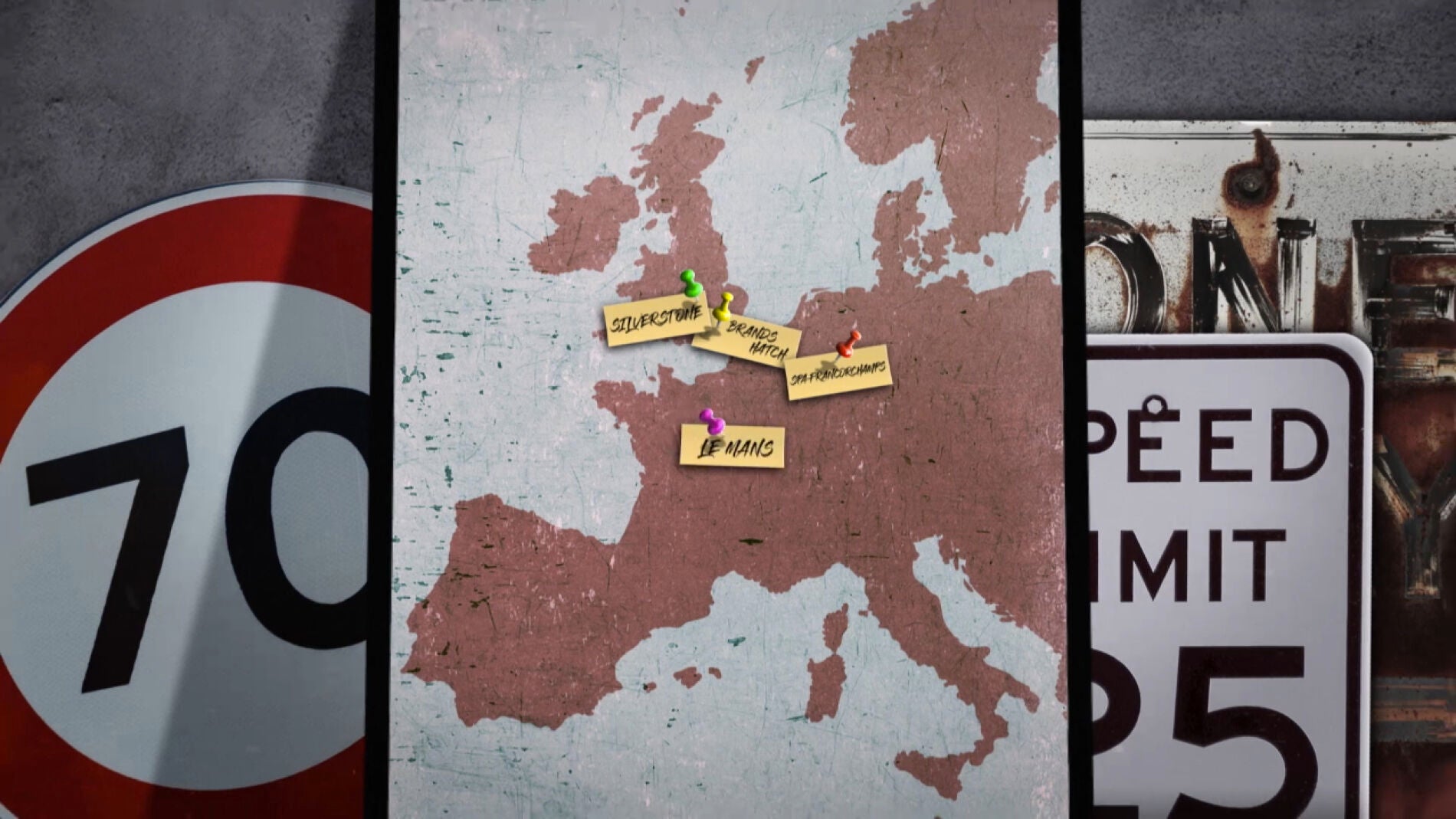 M&iacute;ticos circuitos de carreras