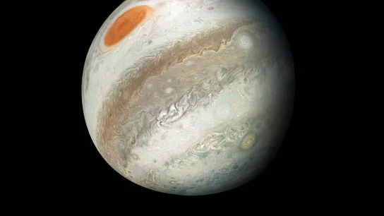 Júpiter, en oposición esta primavera, captado por la sonda Juno  Júpiter, en oposición esta primavera, captado por la sonda Juno