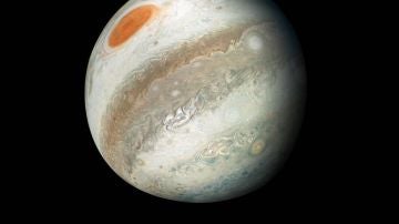 Júpiter, en oposición esta primavera, captado por la sonda Juno 