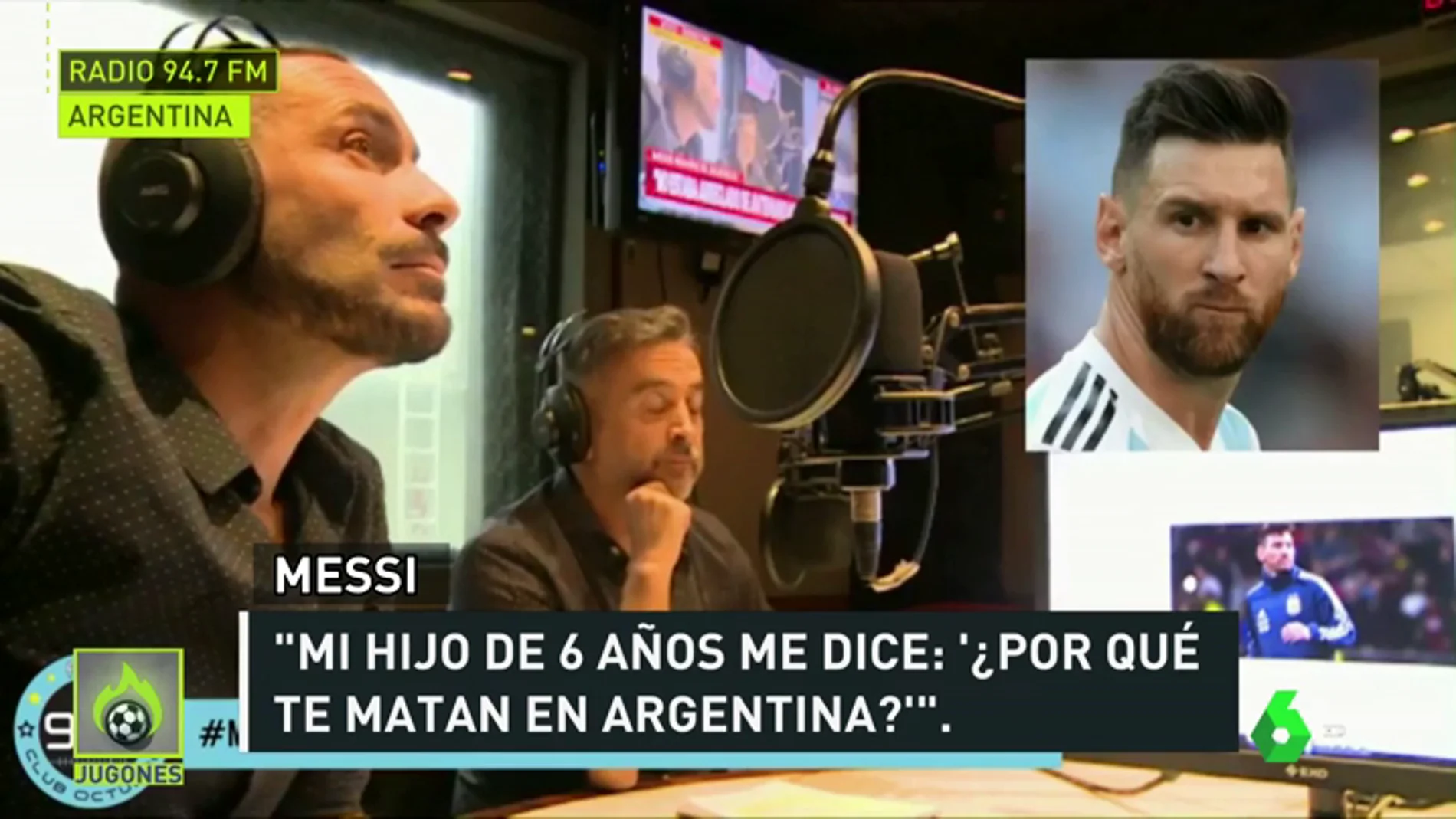 Messi: "Mi hijo me pregunta, ¿por qué te matan en Argentina, papi?"
