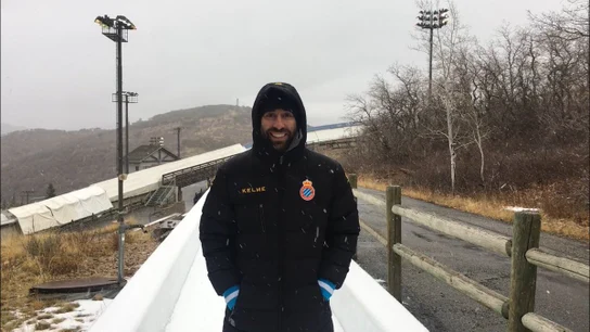 Ander Mirambell, olímpico español de Skeleton y seguidor 'perico' Ander Mirambell, olímpico español de Skeleton y seguidor 'perico'