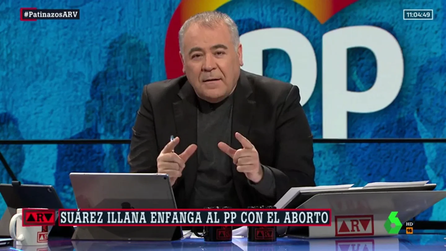 La reflexión de Ferreras sobre las polémicas palabras de Suárez Illana contra el aborto La reflexión de Ferreras sobre las polémicas palabras de Suárez Illana contra el aborto