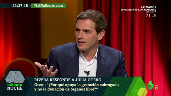 Albert Rivera vuelve a defender la gestación subrogada: "Es una vía para formar una familia LGTBI en un país democrático" Albert Rivera vuelve a defender la gestación subrogada: "Es una vía para formar una familia LGTBI en un país democrático"