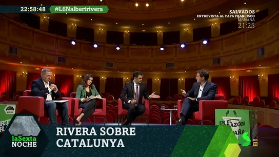 Albert Rivera insiste en su 'veto' a Pedro Sánchez: "El PSOE se ha borrado del constitucionalismo" Albert Rivera insiste en su 'veto' a Pedro Sánchez: "El PSOE se ha borrado del constitucionalismo"