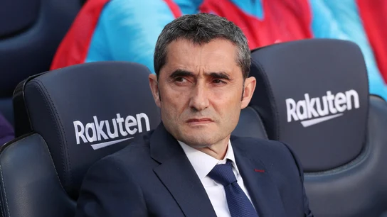 Ernesto Valverde, entrenador del Barcelona Ernesto Valverde, entrenador del Barcelona